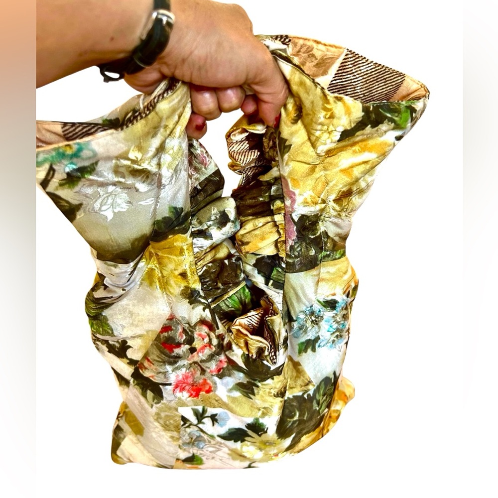 Preen by Thornton Bregazzi Lola Floral -Jacquard Tote Bag NWT